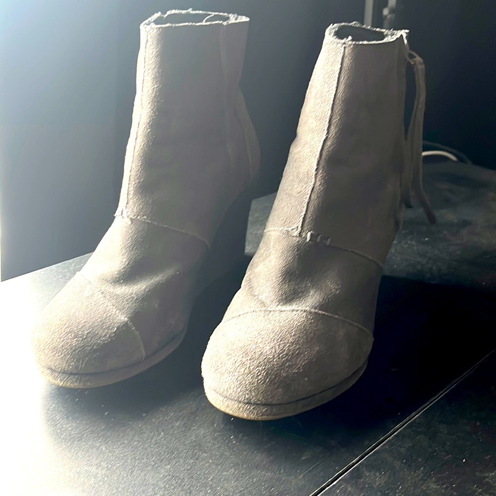 Tom’s Bootie Heels